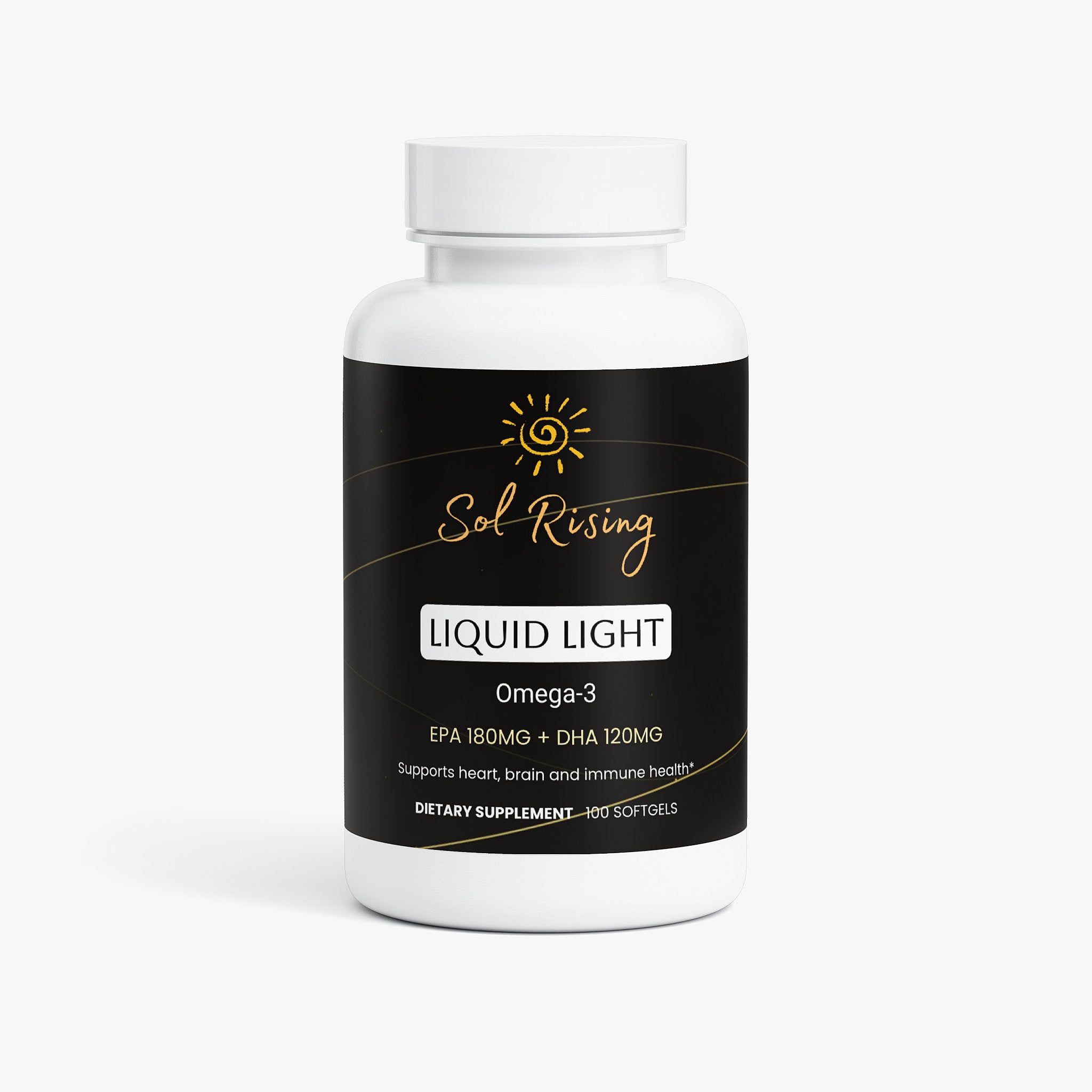 Liquid Light Omega-3 EPA 180mg + DHA 120mg
