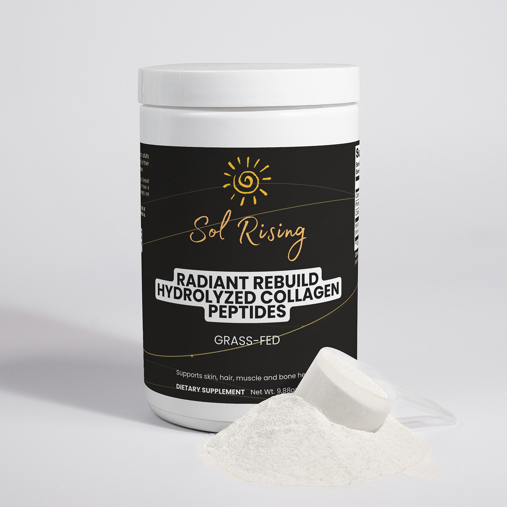 Radiant Rebuild Hydrolyzed Collagen Peptides