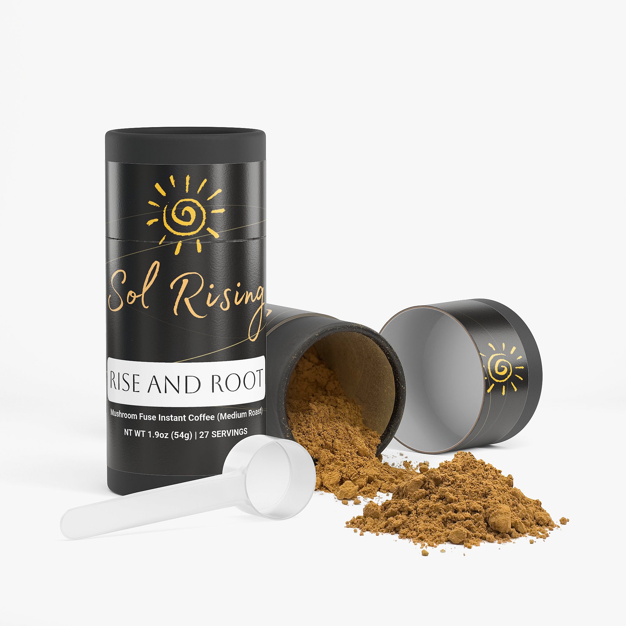 Rise and Root Instant Mushroom Coffee (Medium Roast)