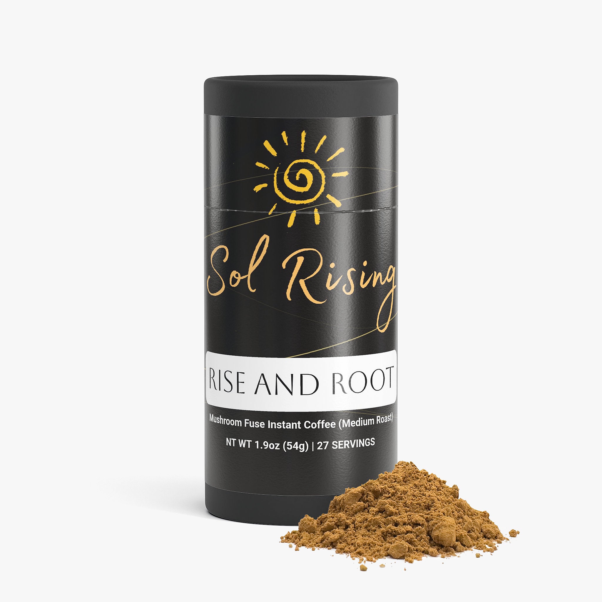 Rise and Root Instant Mushroom Coffee (Medium Roast)